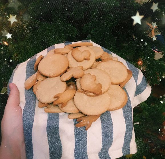 Имбирные печеньки✨🍪🎄😋