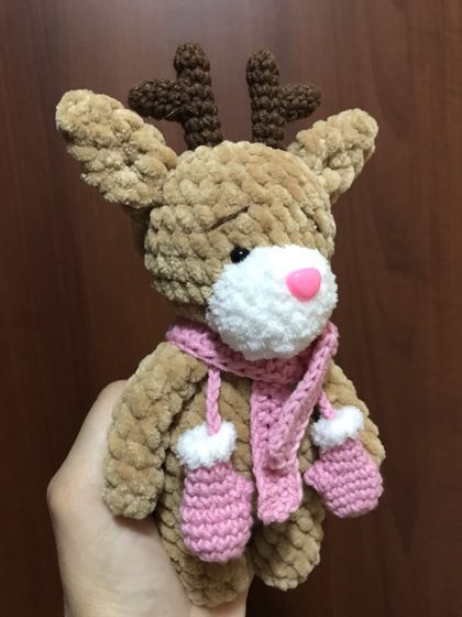 Олененок в розовом 😍