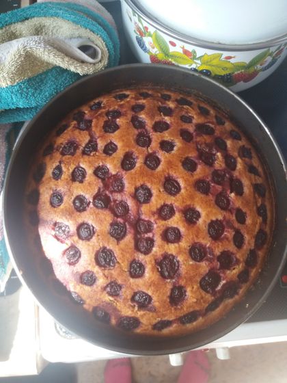 Вишневый пирог😍