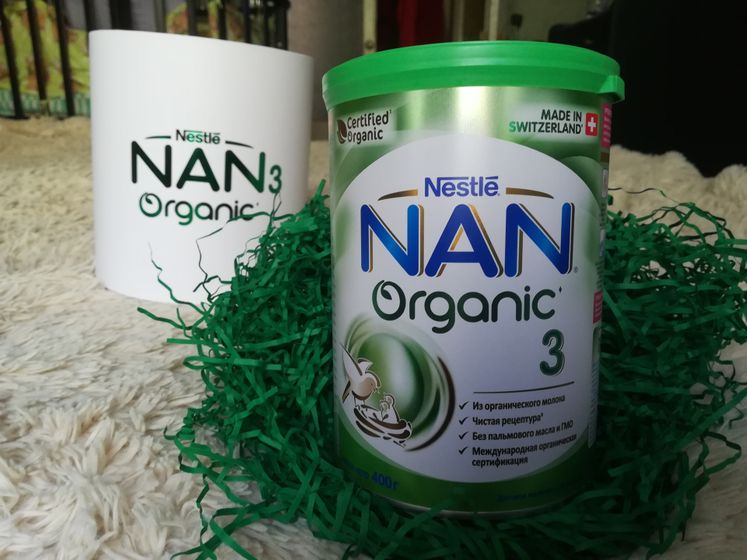 Детское молочко NAN 3 Organic