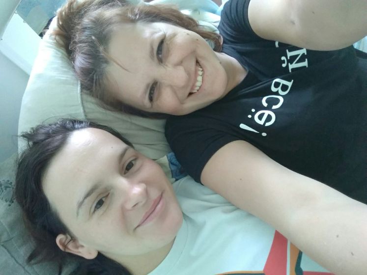 Ездила сегодня швы снимать