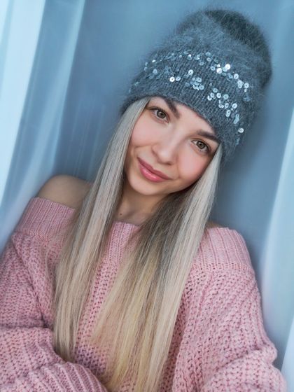 Навязала красоты из пуха