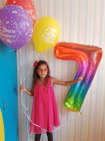 Вике - 7 лет!