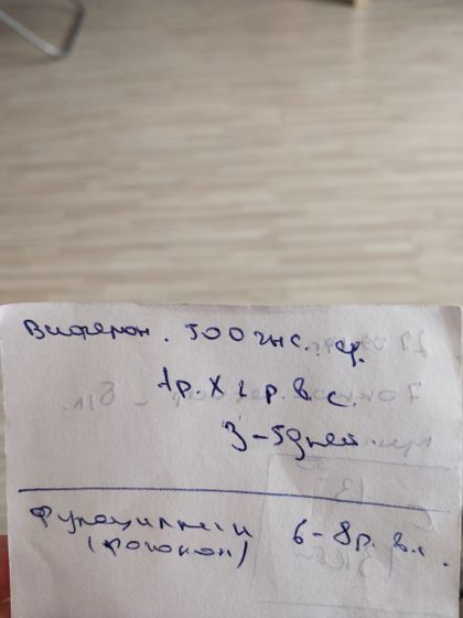 Простыла болит горло ,
