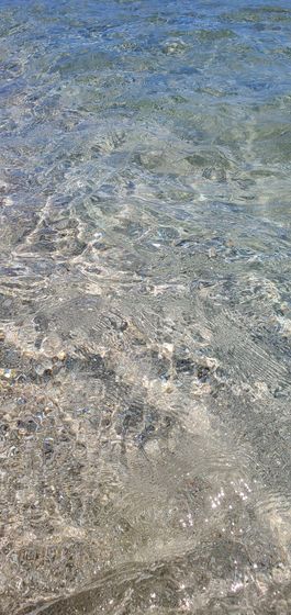 Кристальная вода? Какая же