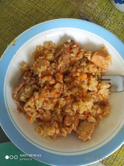 Плов на сковороде