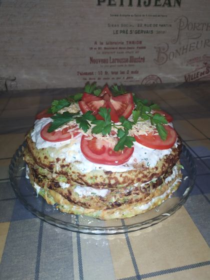 Кабачковый торт