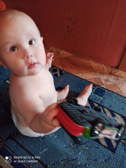 Сыночку сегодня 1 годик
