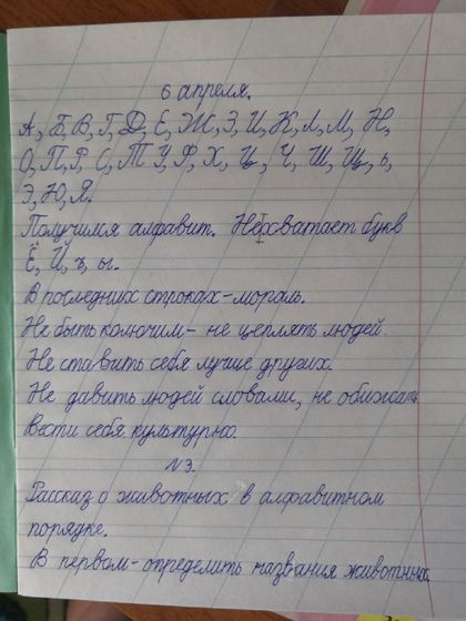Дистанционное обучение первоклассника