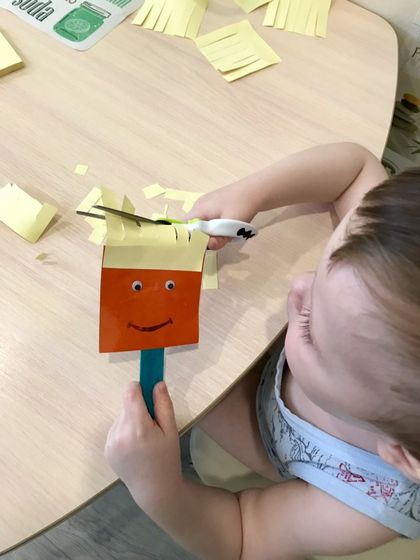 Работа с ножницами✂️