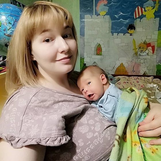 Две недели - мама двух)