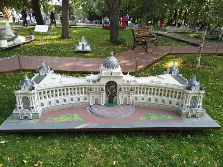 "Россия в миниатюре" - выставка макетов Ч.1