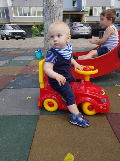 Сыночку 11 месяцев. На память ❤