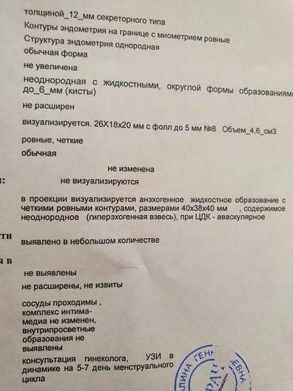 С такой кистой препараты
