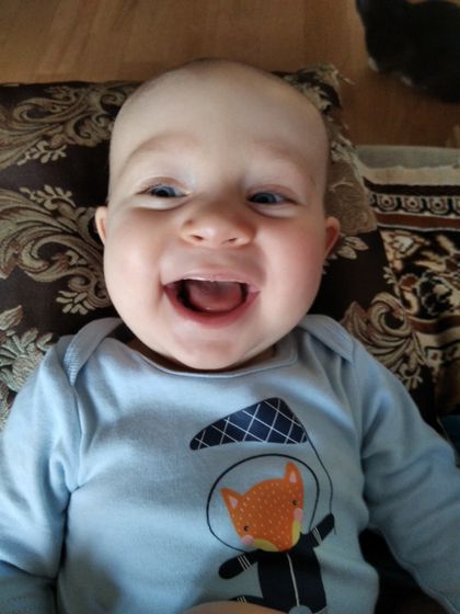 6 месяцев сыночку!😍