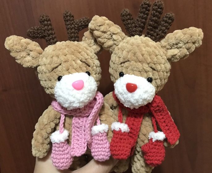 Олененок в розовом 😍