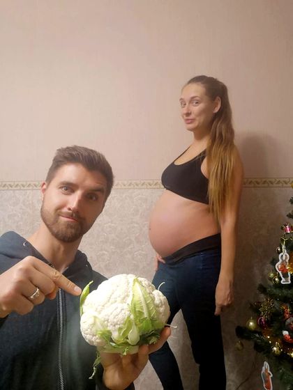 Наш малыш как цветная капуста