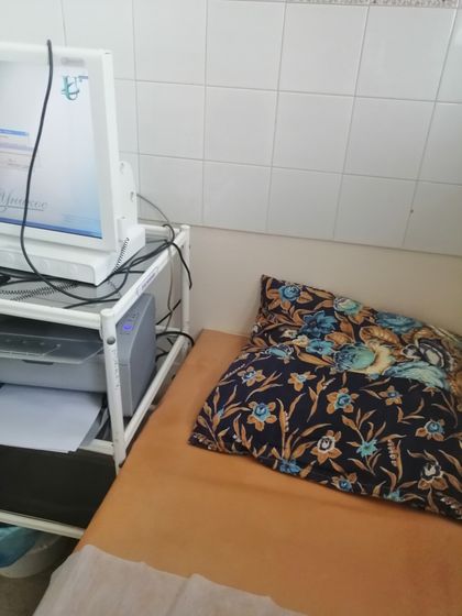 Гость в кабинете ктг