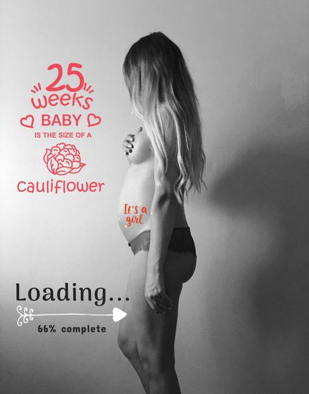 25 недель??☺️? +8кг. ?и сдача ГТТ