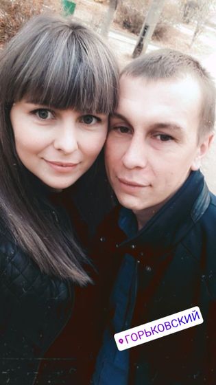 Вышли с мужем прогуляться