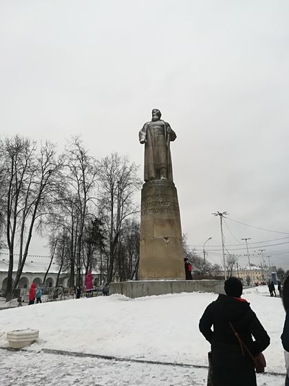 Поездка в Кострому. Ч.1. Новогодняя Кострома и прогулки по городу
