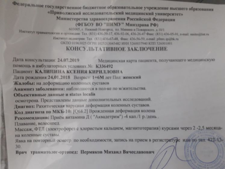 ГИТО, ОРТОПЕД