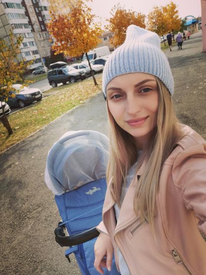 Твоя первая осень доченька❤️??