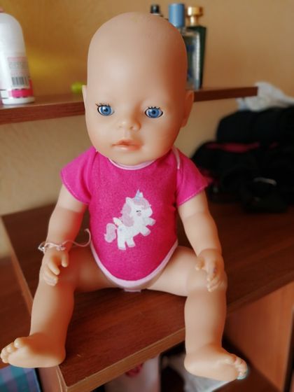 Baby born.Оригинал. 43см.1200р.