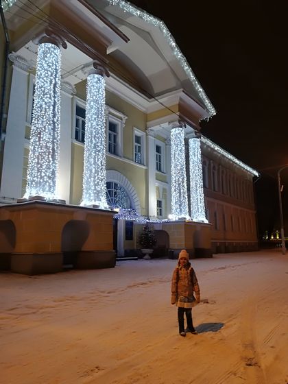 Поездка в Кострому. Ч.1. Новогодняя Кострома и прогулки по городу