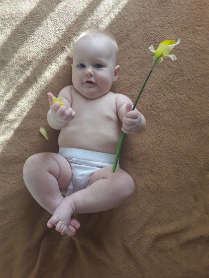 8 месяцев Савушке❤наш маленький