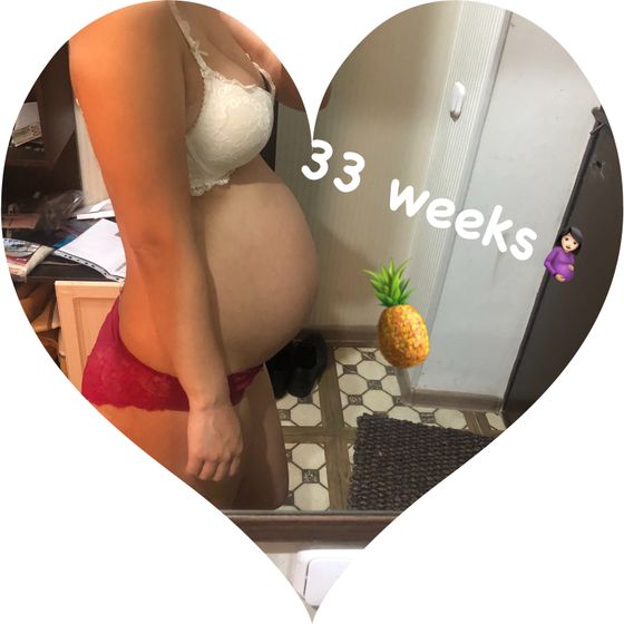 33 недельки😊