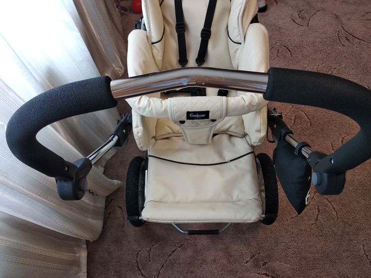 Emmaljunga mondial duo Combi leatherette