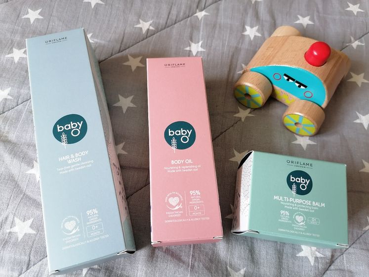 Тестирование продукции BabyO от Oriflame