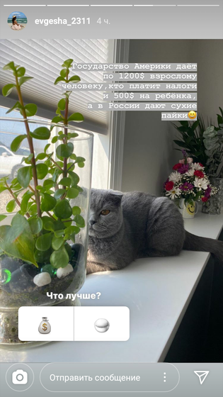 Подруга живёт в Америке,