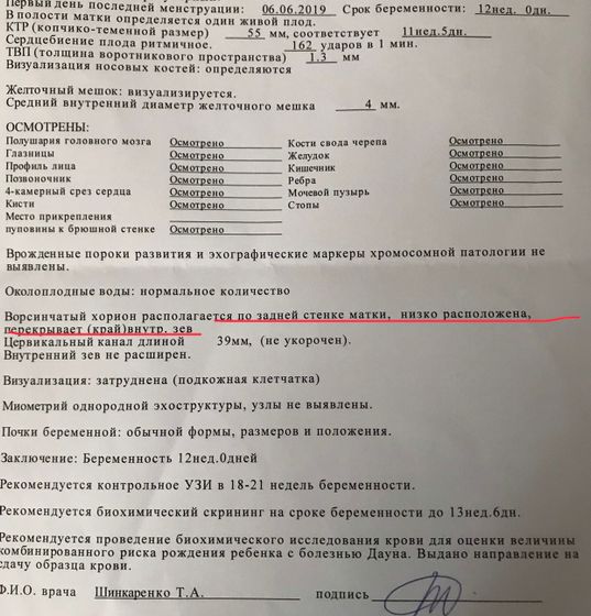 1 скрининг