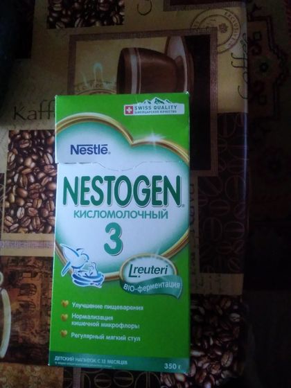 Хочу поделиться мнением о кисломолочном напитке Nestogen 3 для деток старше одного года.