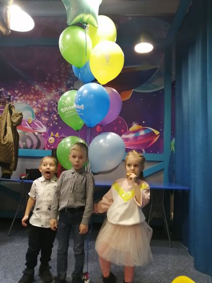 Отметили 4 года сына,