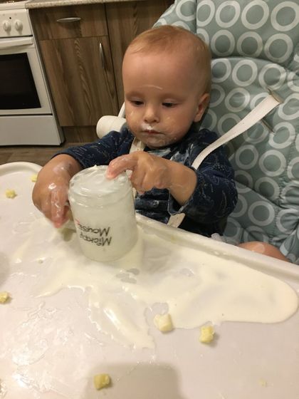 Йогурт был очень вкусным ?