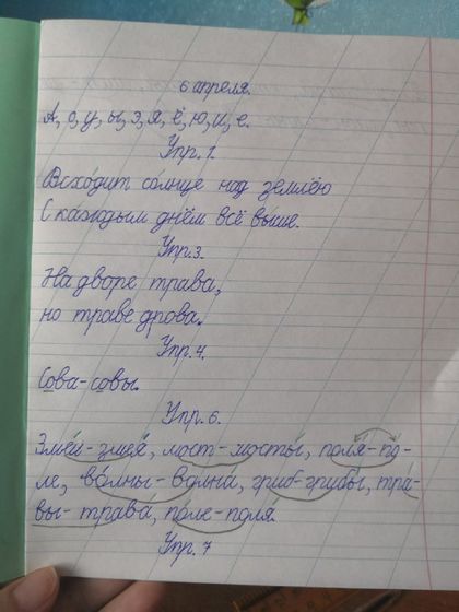 Дистанционное обучение первоклассника