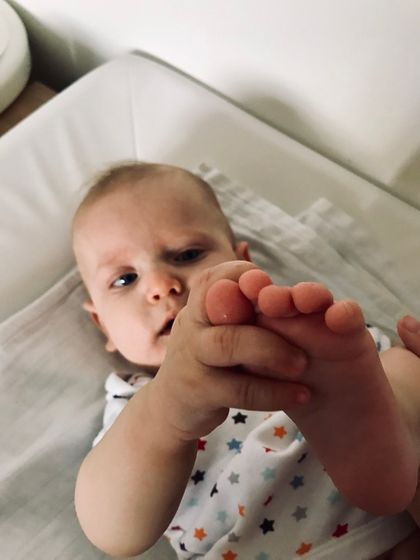 Пол года Максюшке 💚
