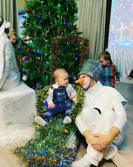 Наша первая Ёлочка🐣😍❤️