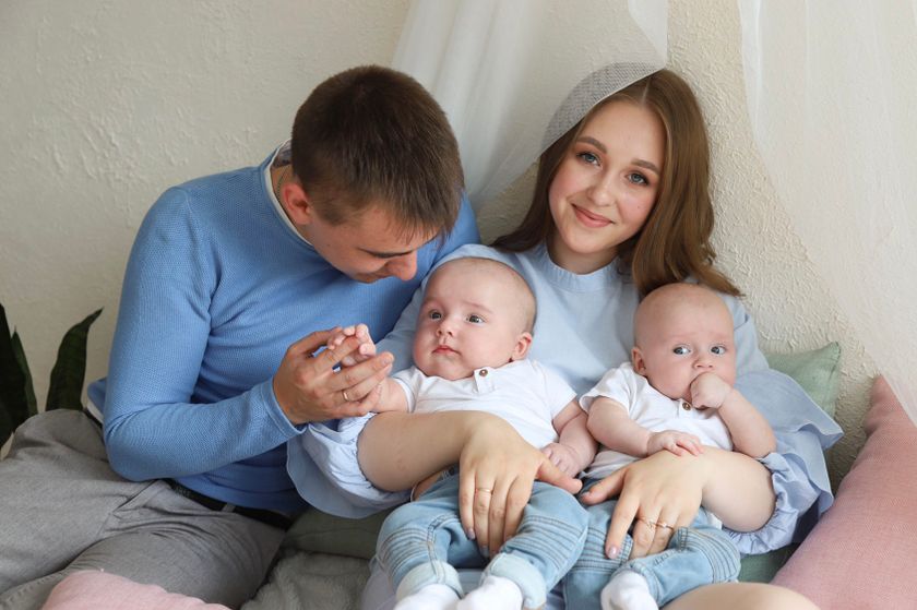 Наше двойное счастье 💙💙