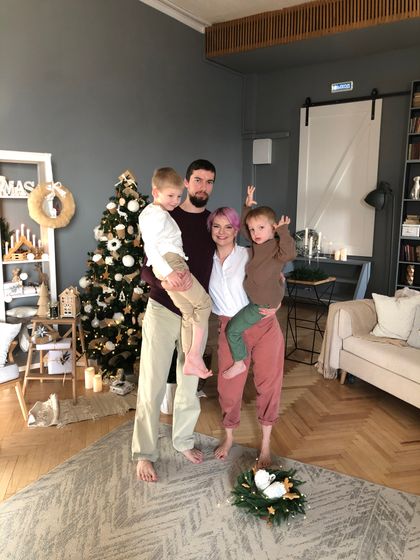 Сделали семейную фотосессию