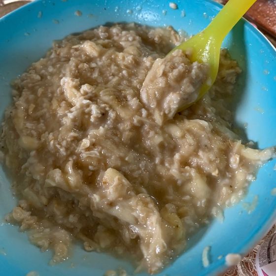 Завтрак малышам в 10 месяцев 🥣