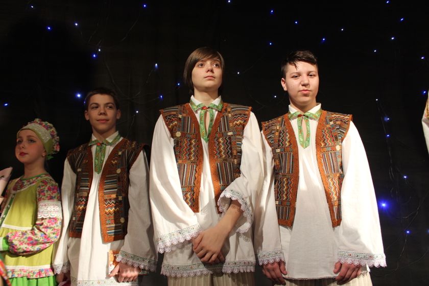 Такой насыщенный день...Концерт среднего сына.