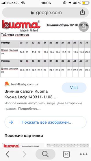 Какой размер выбрать