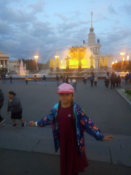 Вечерняя прогулка на ВДНХ