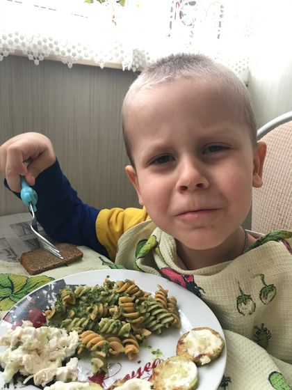 Детский ужин ?☺️
