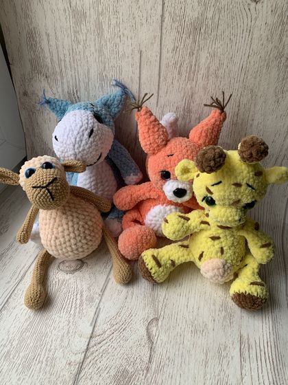 Игрушки амигуруми