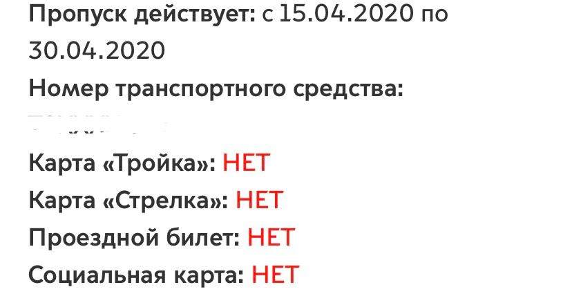 Цифровой пропуск
